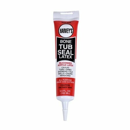 HARVEYS HV TUB CAULK 5.5 FL OZ BONE 032106